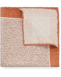 BOSS - Silk Digital Print Pocket Square - Lyst
