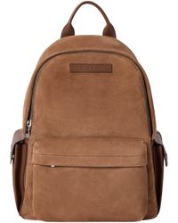 Brunello Cucinelli - Suede Travel Backpack - Lyst
