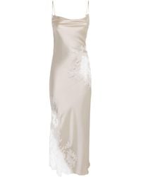 Torlowei - Silk-Lace Elsa Slip Dress - Lyst