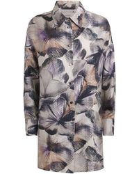 Agnona - Silk Printed Shirt - Lyst