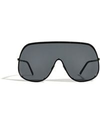 Rick Owens - Steel Shield Sunglasses - Lyst