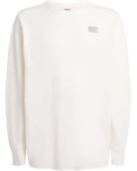 Kapital - Cotton Waffle-Knit Embroidered T-Shirt - Lyst