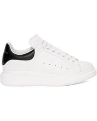 McQueen - Oversized Leather Sneakers - Lyst