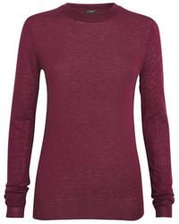 JOSEPH - Cashmere Round-Neck Cashair Sweater - Lyst