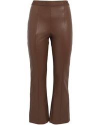 Wolford - Faux Leather Jenna Cropped Trousers - Lyst