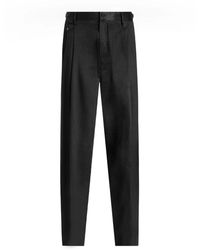 Dolce & Gabbana - Cotton-Blend Wide-Leg Tailored Trousers - Lyst