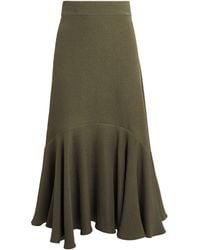 Edeline Lee - Hannah Pleated Midi Skirt - Lyst