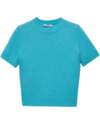 Prada - Cashmere Logo Sweater - Lyst
