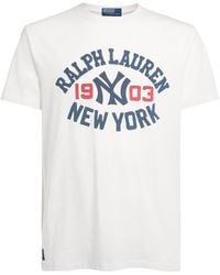 Polo Ralph Lauren - X Yankees Cotton T-Shirt - Lyst