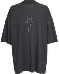 Rick Owens - Cotton Tommy T-Shirt - Lyst