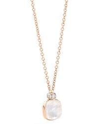 Pomellato - Mixed, Topaz And Diamond Nudo Necklace - Lyst
