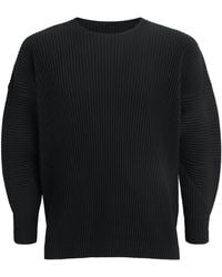 Homme Plissé Issey Miyake - Pleated Long-Sleeve T-Shirt - Lyst