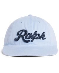 Polo Ralph Lauren - Cotton Script Baseball Cap - Lyst