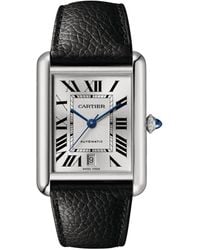 Cartier - Stainless Steel Tank Must Watch - Lyst