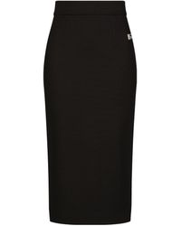 Dolce & Gabbana - Dg Millennials Pencil Skirt - Lyst