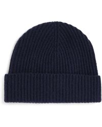 Johnstons of Elgin - Cashmere Ribbed Beanie - Lyst