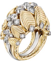 Cartier - And Diamond Grain De Café Ring - Lyst