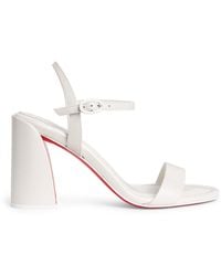 Christian Louboutin - Miss Jane Nappa Leather Sandals 85 - Lyst