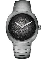 H. Moser & Cie. - Stainless Steel Streamliner Two Hands Watch - Lyst