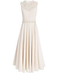 ROKSANDA - Cotton Helin Midi Dress - Lyst