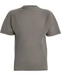 Homme Plissé Issey Miyake - Pleated T-Shirt - Lyst