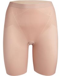 Spanx - Shape Invisible Mid-Thigh Shorts - Lyst