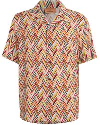 Missoni - Zigzag Print Shirt - Lyst