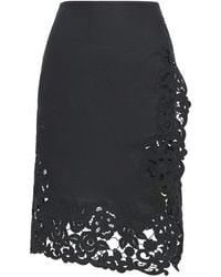 Cult Gaia - Linen Shayla Midi Skirt - Lyst