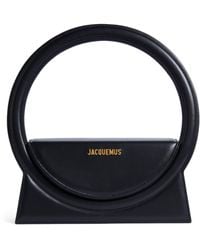 Jacquemus - Leather Le Sac Rond Top-handle Bag - Lyst