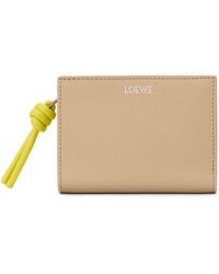 Loewe - Leather Knot Wallet - Lyst