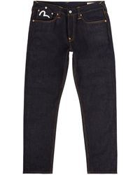Evisu - Seagull Cropped Jeans - Lyst
