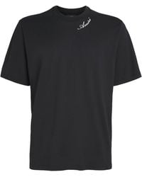Amiri - Cotton Script T-Shirt - Lyst