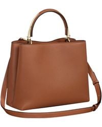 Cartier - Medium Calfskin Panthère De Top-Handle Bag - Lyst