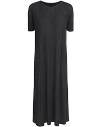 Pleats Please Issey Miyake - Mellow Pleats Midi Dress - Lyst