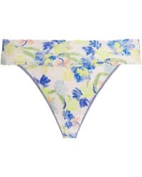 Hanky Panky - Floral Original Rise Thong - Lyst