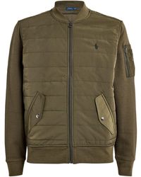 Polo Ralph Lauren - Padded Bomber Jacket - Lyst