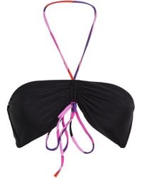 Emilio Pucci - Pucci Marmo Print Bandeau Bikini Top - Lyst