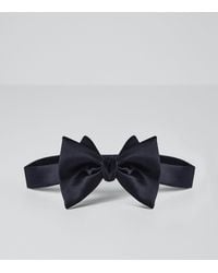 Brunello Cucinelli - Silk-cotton Satin Bow Tie - Lyst