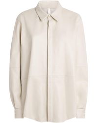 Lauren Manoogian - Nappa Leather Shirt - Lyst