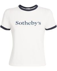 FRAME - X Sotheby's Cotton Ringer Baby T-Shirt - Lyst