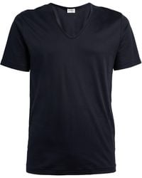 Zimmerli of Switzerland - 286 Sea Island Cotton T-shirt - Lyst
