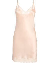 Gilda & Pearl - Silk Boudoir Slip Dress - Lyst