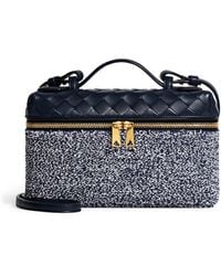 Bottega Veneta - Rafia Bang Bang Vanity Case Bag - Lyst