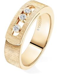 Messika - Move Noa Diamond And Chiselled Ring - Lyst