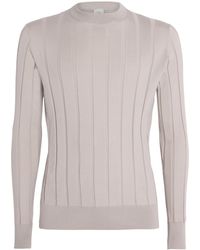 Eleventy - Cotton-Silk-Cashmere Sweater - Lyst