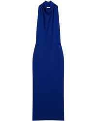 Givenchy - Wool Cowl-Neck Maxi Dress - Lyst