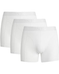 Björn Borg Cotton 3 Pack Boxers in White for Men - Lyst