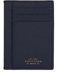 Smythson - Panama Leather Compact Card Holder - Lyst