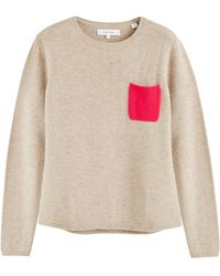 Chinti & Parker - Wool-cashmere Chest Pocket Sweater - Lyst