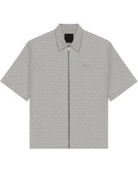 Givenchy - Zip Front Boxy Short Sleeve - Lyst
